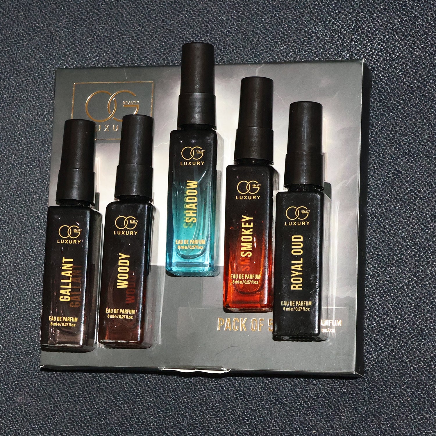 OG Beauty Luxury Perfume Combo Pack (8 ML / 5 Pc) OG Beauty Luxury Perfume Combo Pack (8 ML / 5 Pc)